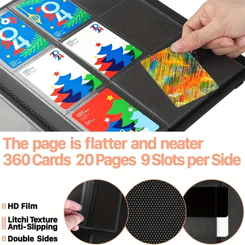 trading card pocket pages sports binder - Temu trading card pocket pages sports binder - Temu
