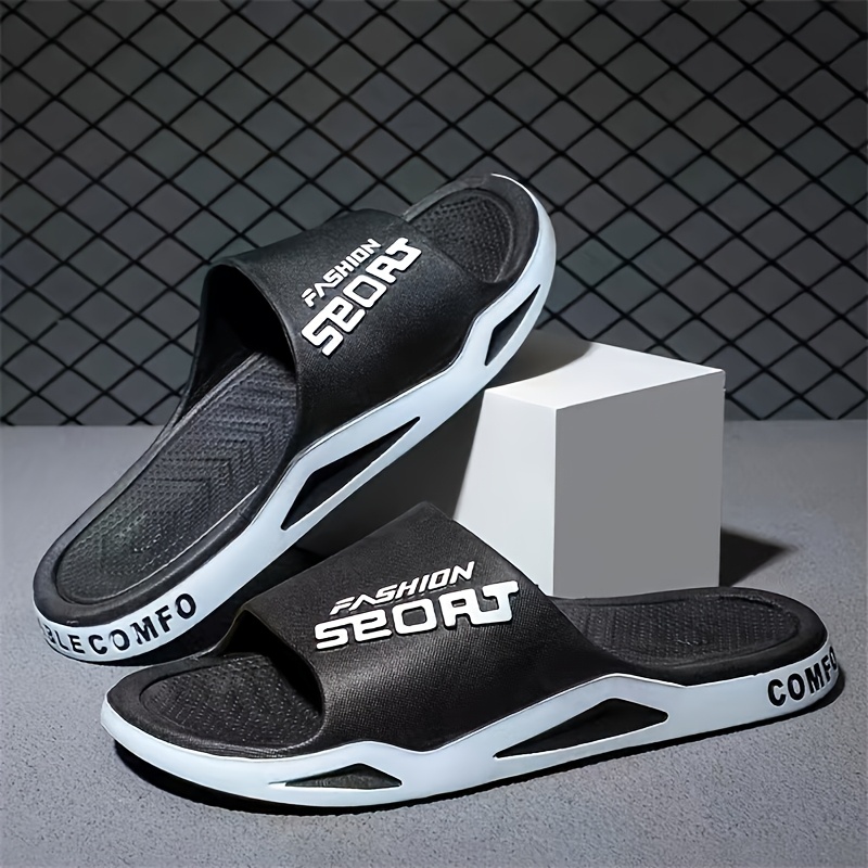 size fashion flat slippers for home bathroom indoor lightweight soft sole slippers for outdoor sports wear comfortable beach sandalssuitable for men women Product details 0