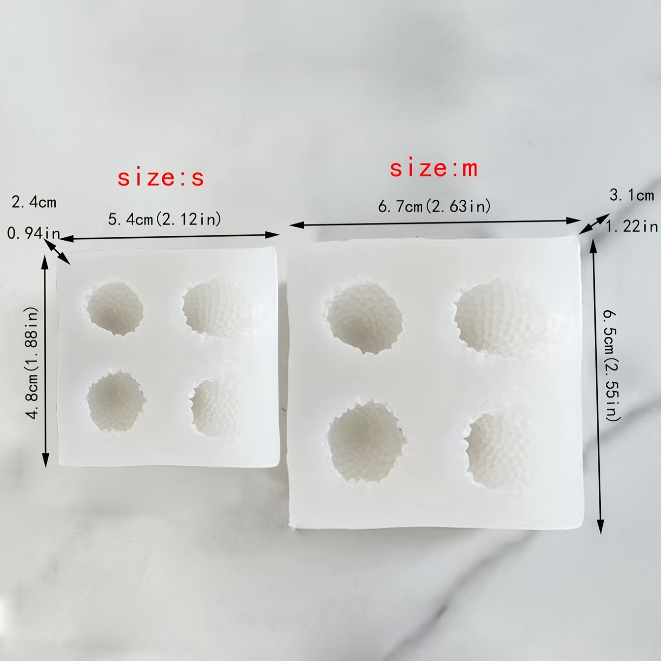 1pc Creative Strawberry Shape Aromatherapy Candle Mold Single Chamber 4 Chamber Diy Handmade Candle Decoration Silicone Mold 1pc