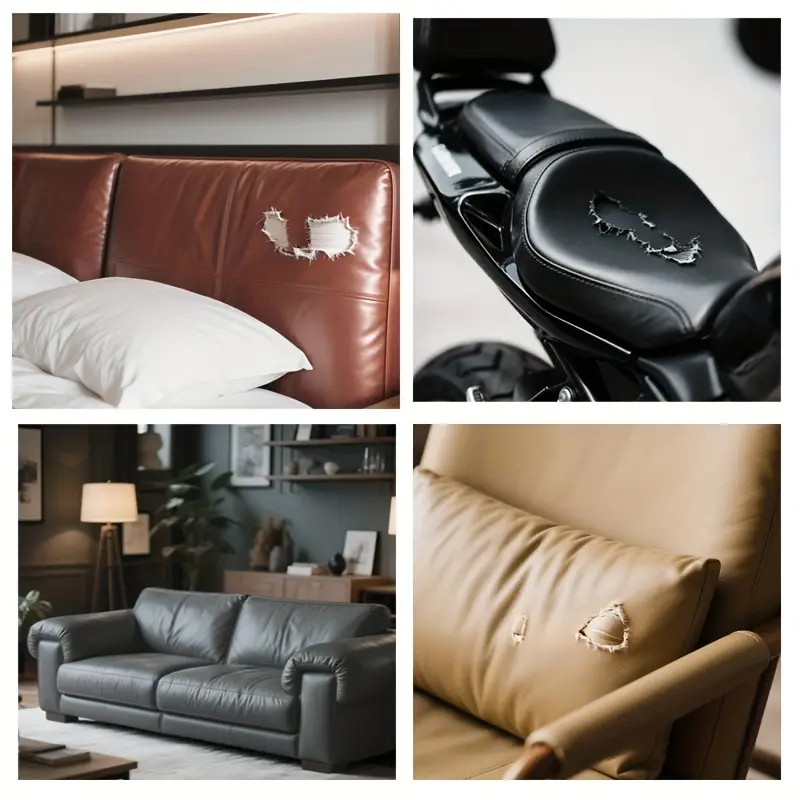 a roll leather repair subsidy suitable sofa car cushion Temu