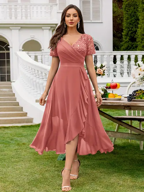chiffon dresses australia ELVENE