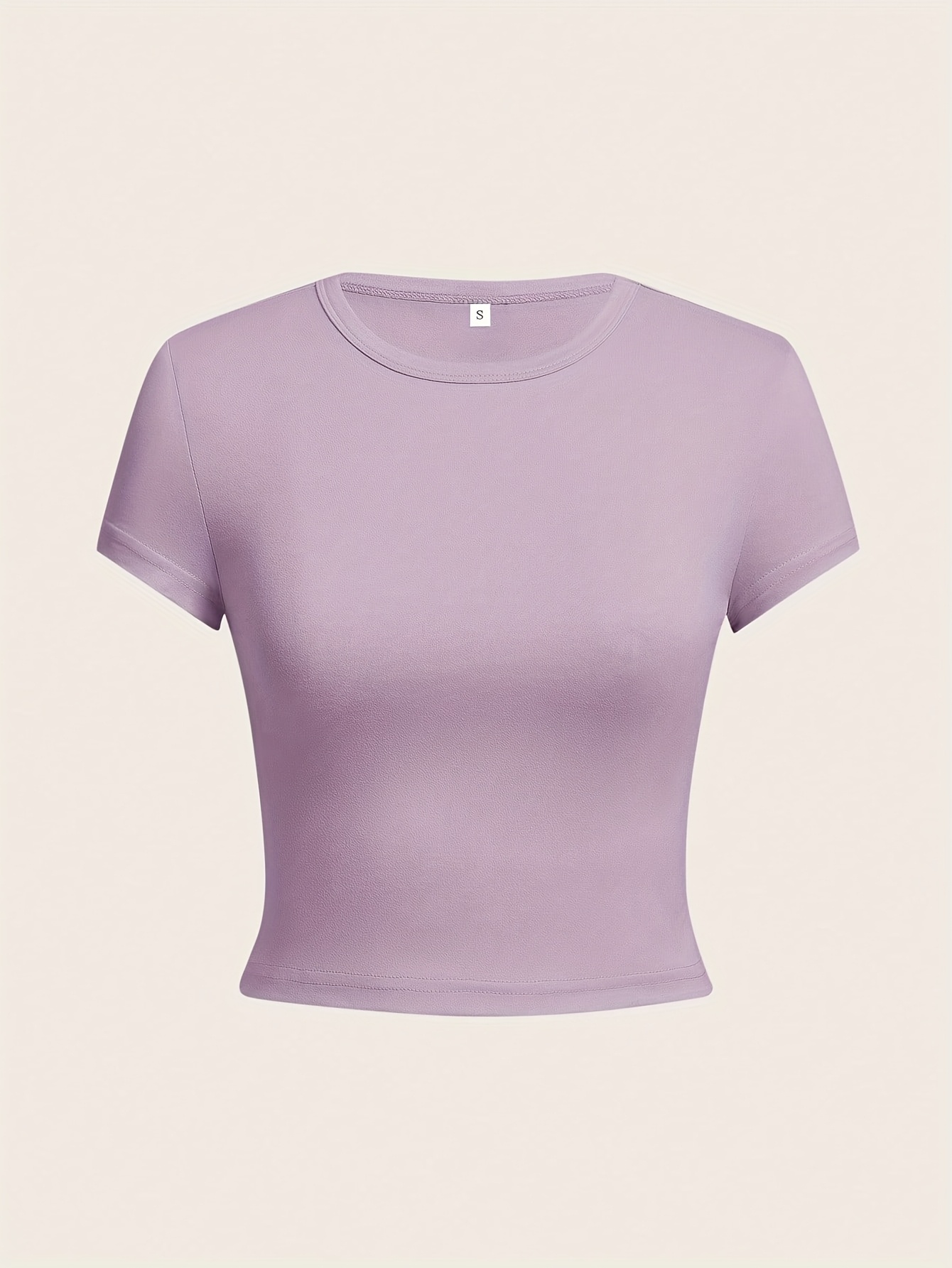 Women's Fashion Short T-Shirt Casual Slim Fit 4pcs Set