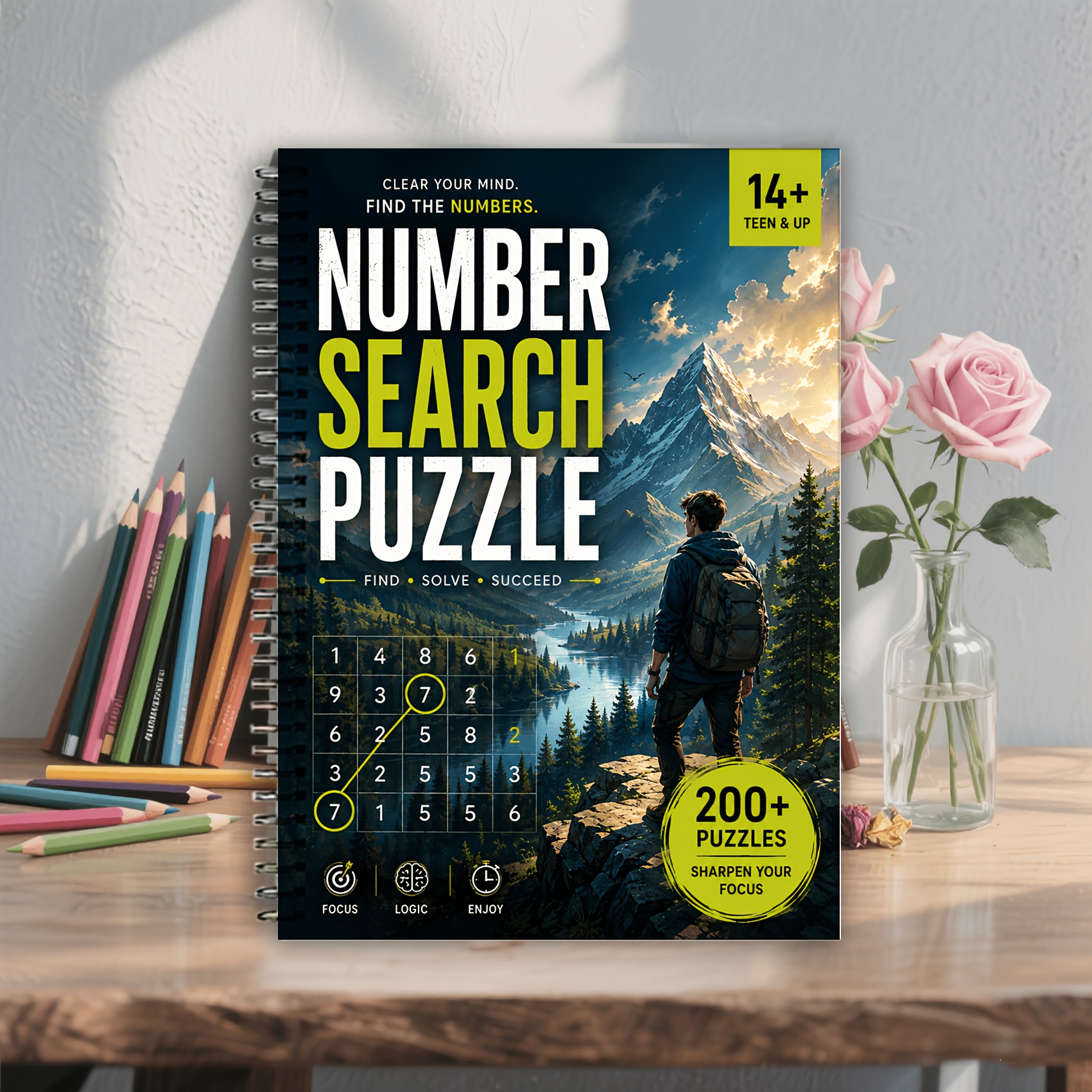 Number Puzzle Game Book for Casual Decompression