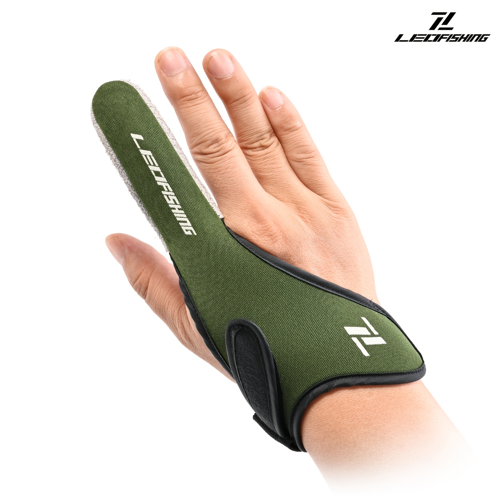 Wear-resistant Fishing Finger Protector Adjustable Strap Anti-friction Fishing Accessory