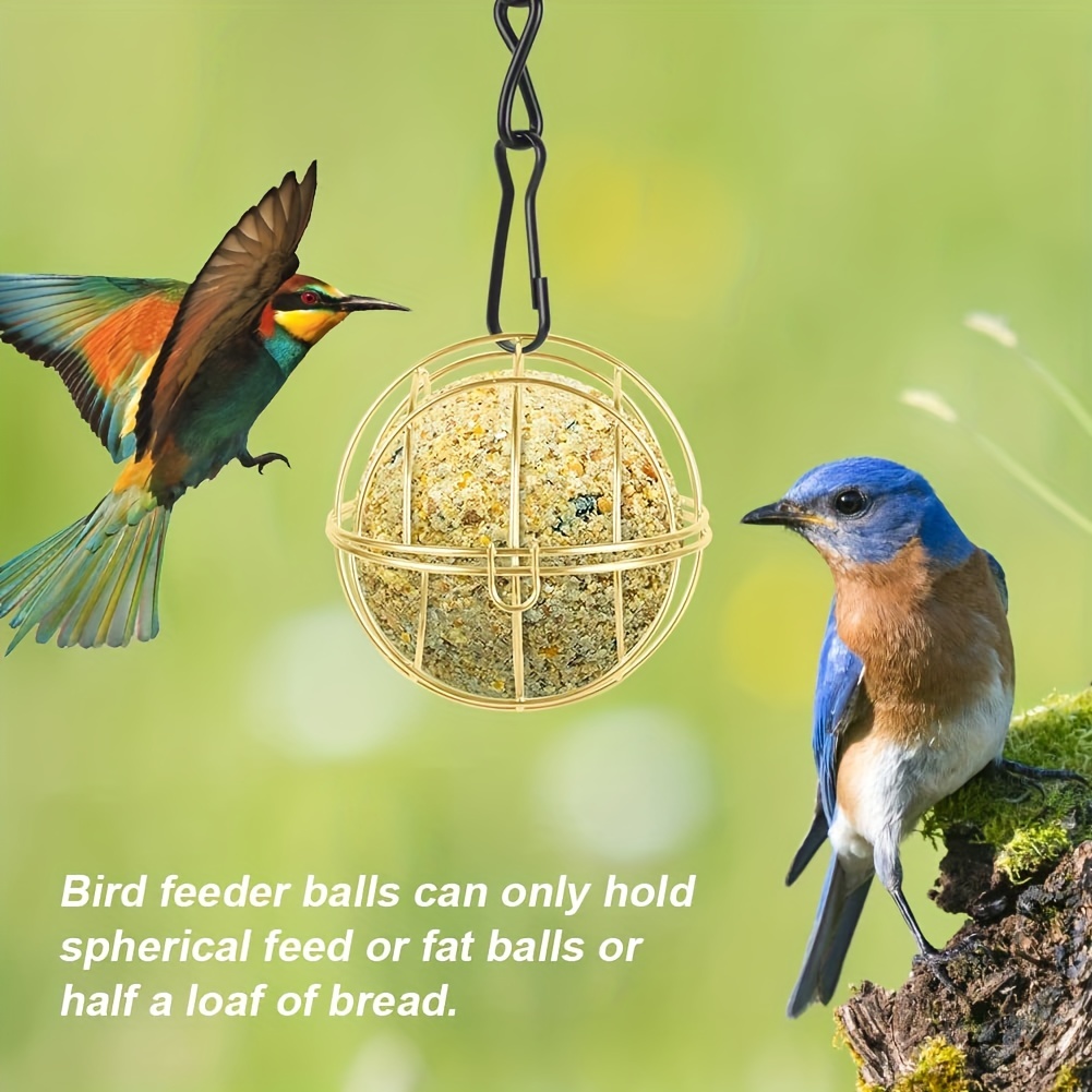 Bird Feeders Tit Ball Holders Hinged Lid Hanging Tit Ball - Temu