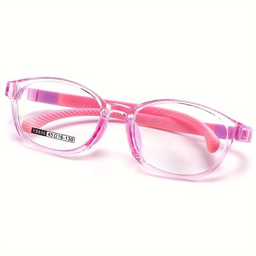 high quality ultra light silicone frame durable and not damaged elastic and removable temples suitable for sports glasses for boys and girls not suitable for adults wholesale of glasses frames christmas gifts