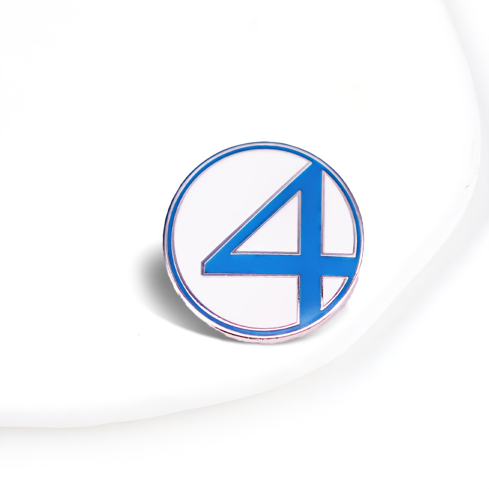 TEMU 1pc 4 Brooches, Badges, Backpack Accessories, Hero , Used For Backpacks, Clothing Decoration, Holiday Gifts