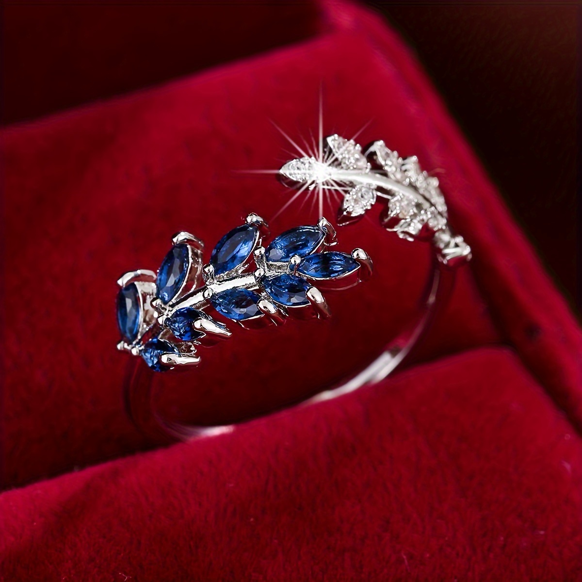 Women's Elegant Wheat Ear Design Ring, Pastoral Style