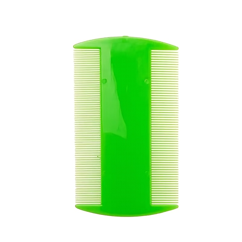 custom double sided fine toothed plastic comb multiple colors   features a fine tooth design with alternating   and dense teeth on   suitable for detangling hair removing   loose fur and preventing scalp damage