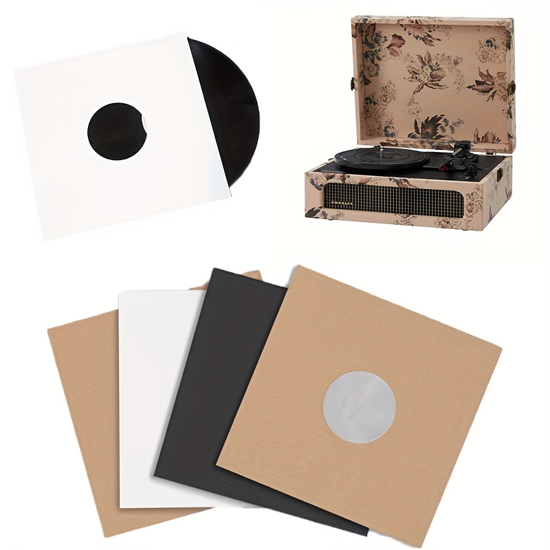 7 inch vinyl record inner sleeves pack - Temu