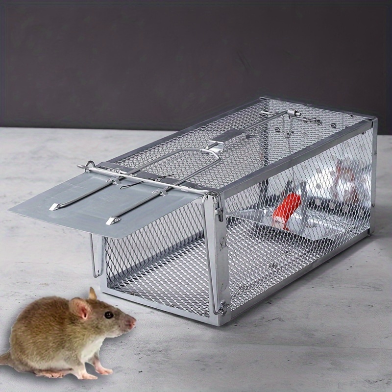 1/2pcs, Humane Mouse Trap, Live Catch And Release Rodent Cage For