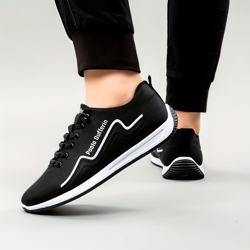 1 Pair of Men'S Casual Sneakers, Men'S Tennis Shoes - Lightweight, Versatile Slip-On Sneakers, Spring And Autumn Shoes, Casual And Sporty Style, All-Day Comfort, Sneakers