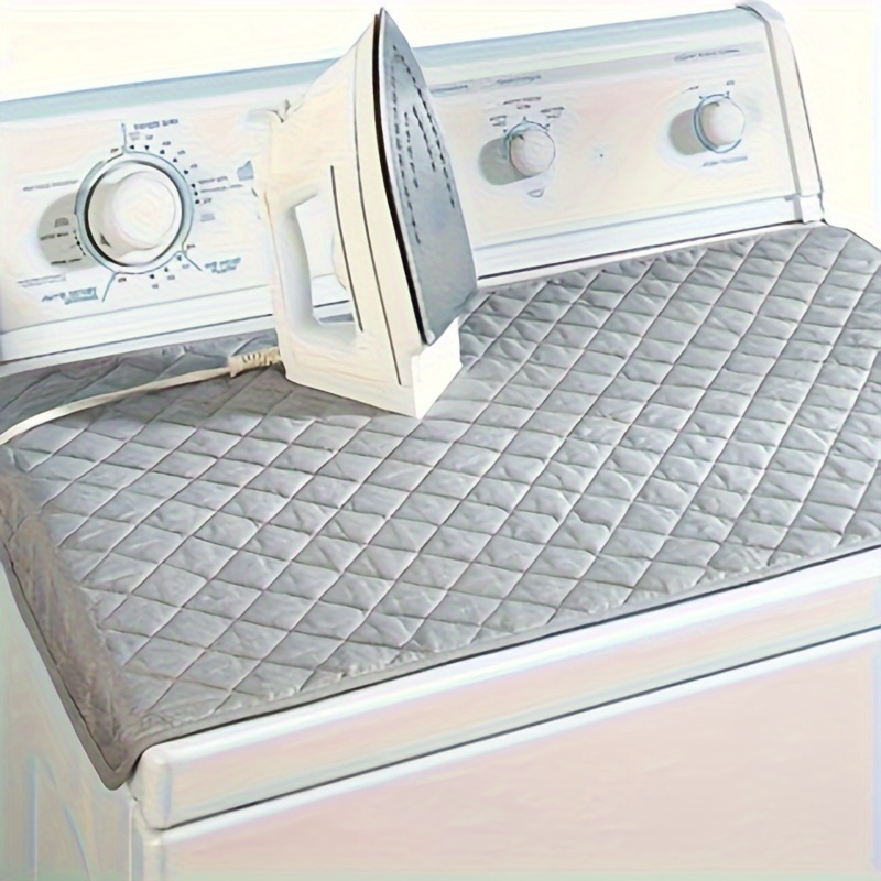 TEMU Portable & Foldable Ironing Mat - Polyester, Ideal For Countertops & Travel