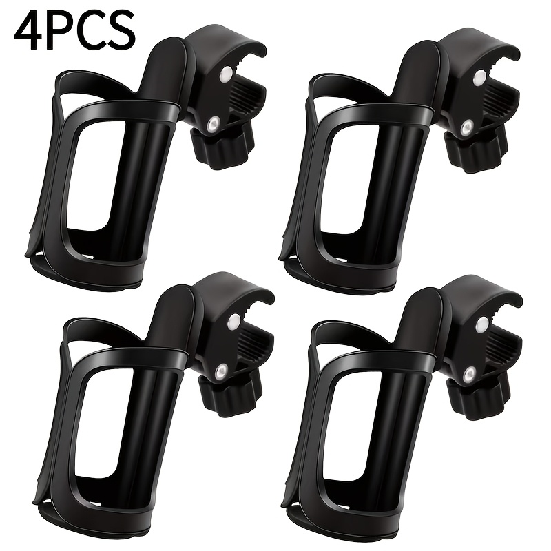 TEMU 4pcs Heavy-duty Outdoor Sports Handlebar Cup Holder, Universal Quick-release Top Rail Bottle Cup Clip, No-drill No-tool Installation Marine