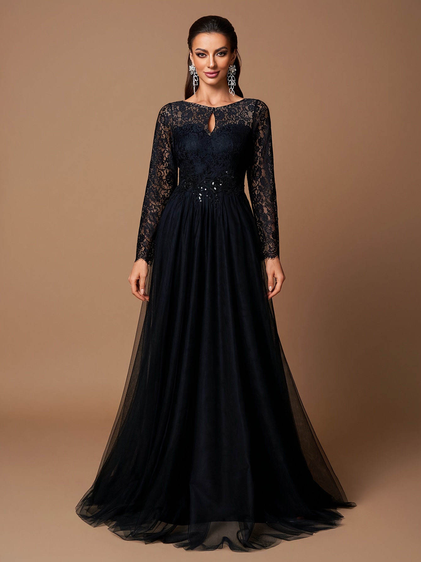 for her and for him bridesmaid dresses Keena Scarf Maxi Dress