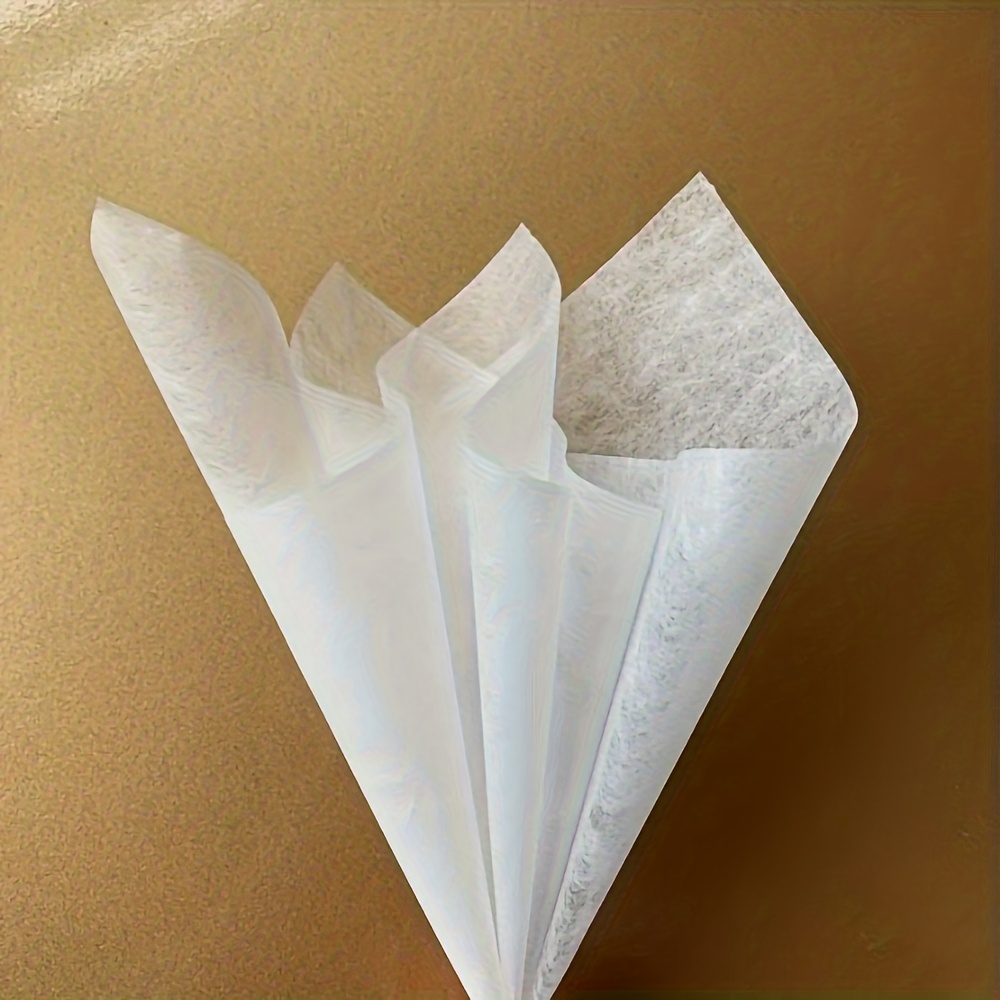 TEMU 45 Hojas/Paquete Papel de Envoltura Transparente con Colores Pastel (Rosa, , , ) - & Desgarre, Papel de Regalo Semi-Transparente con Esquinas