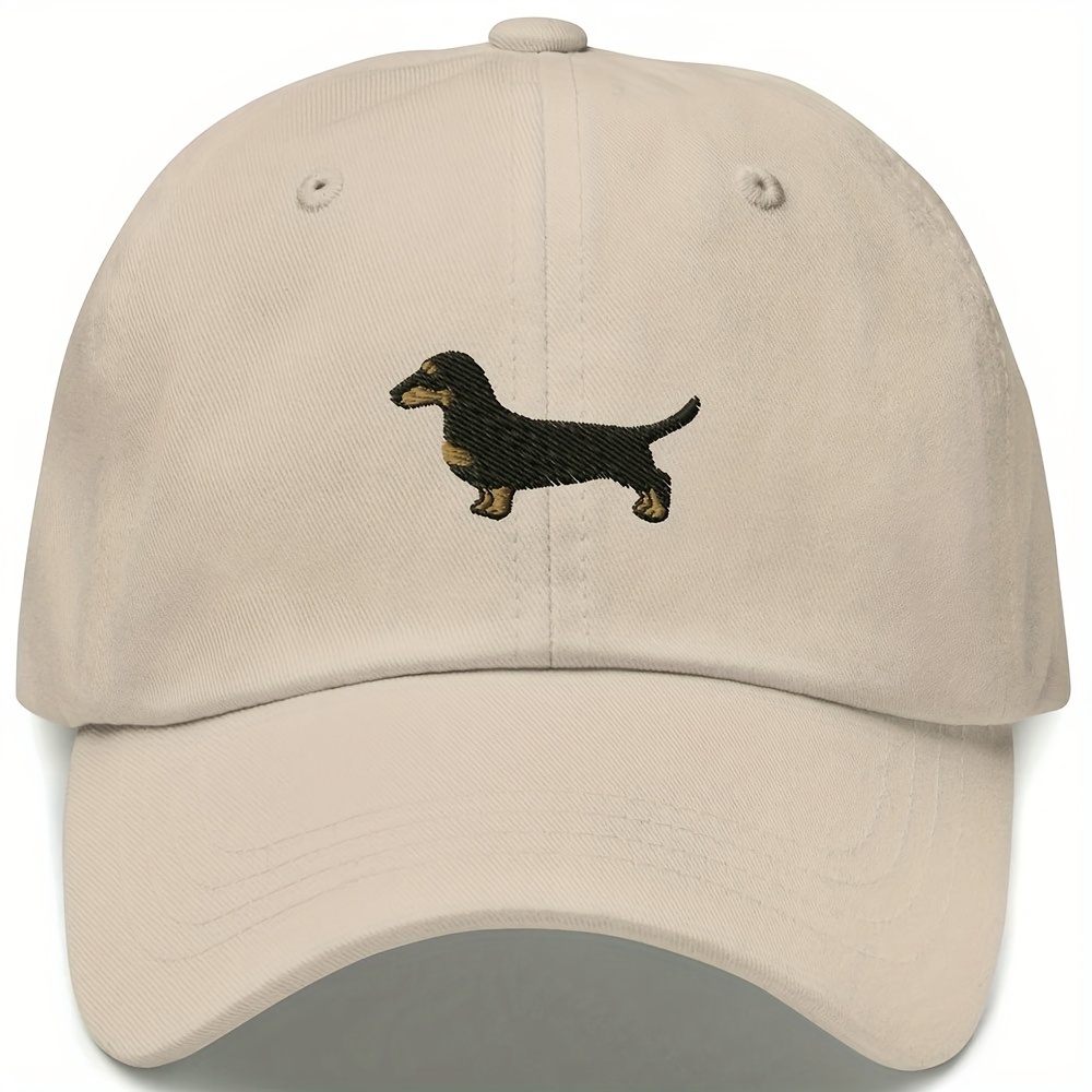 

Dachshund Adjustable Unisex Embroidered Baseball Cap - Comfortable Fit, Street Outdoor Hip Hop Style - Truck Cap Baseball Cap For Men And Women