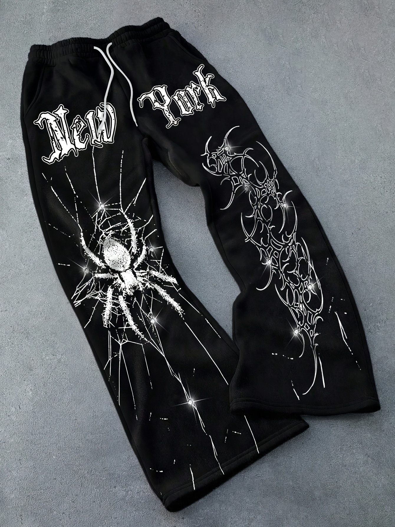 spider pants sold on Temu United States