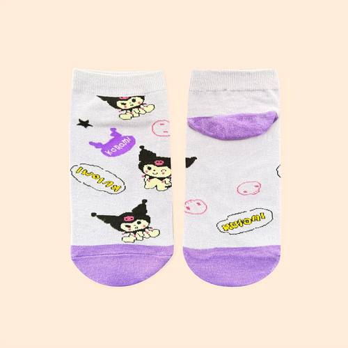 15 20 pairs kulomi cartoon sports socks breathable polyester cute fruit animal patterns assorted pastel colors for women teens machine washable cute socks teenage footwear vibrant sock designs