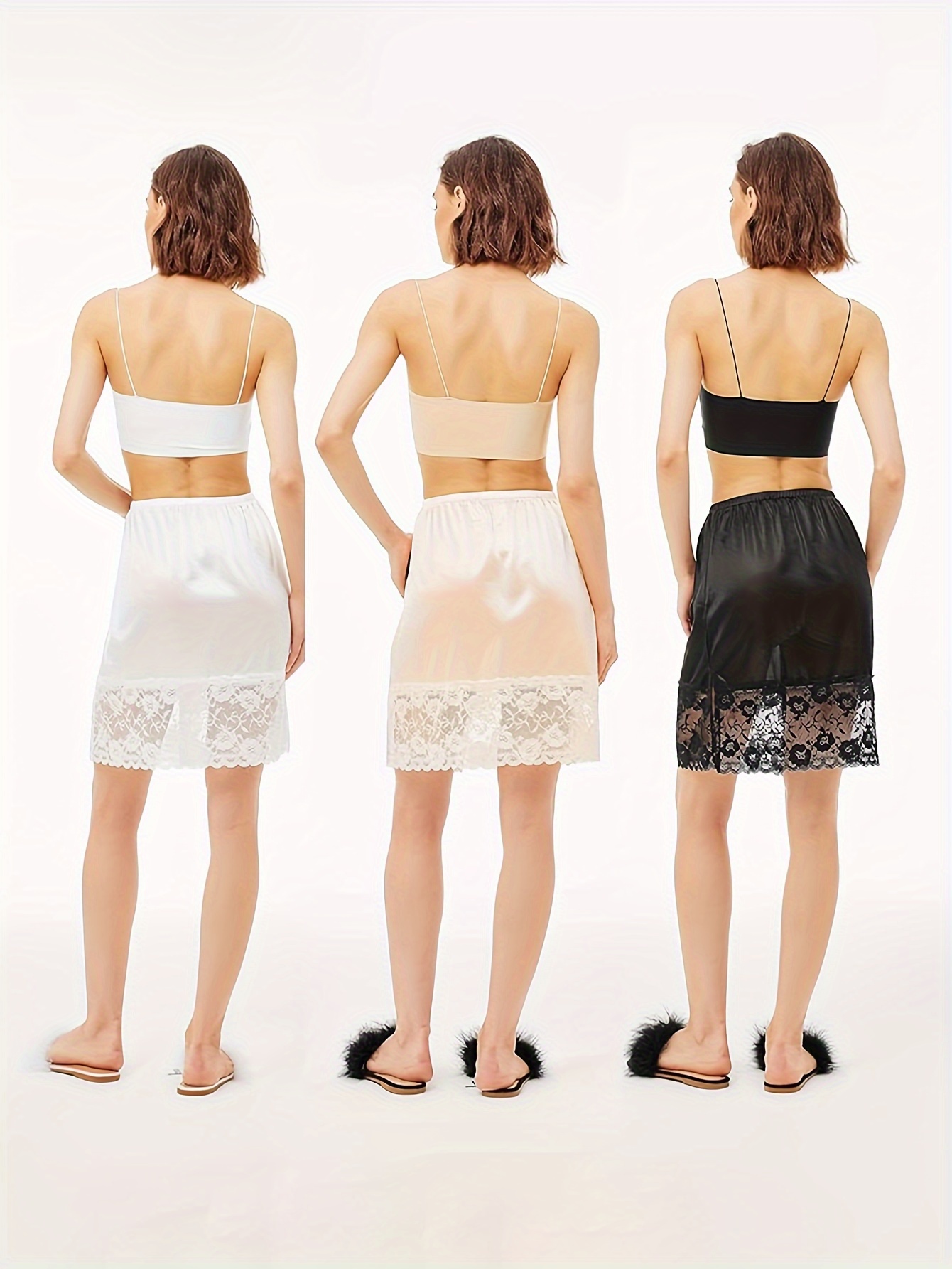 half slip under dresses Fairytale Dream Floral Strap Mini Dress White main image 1