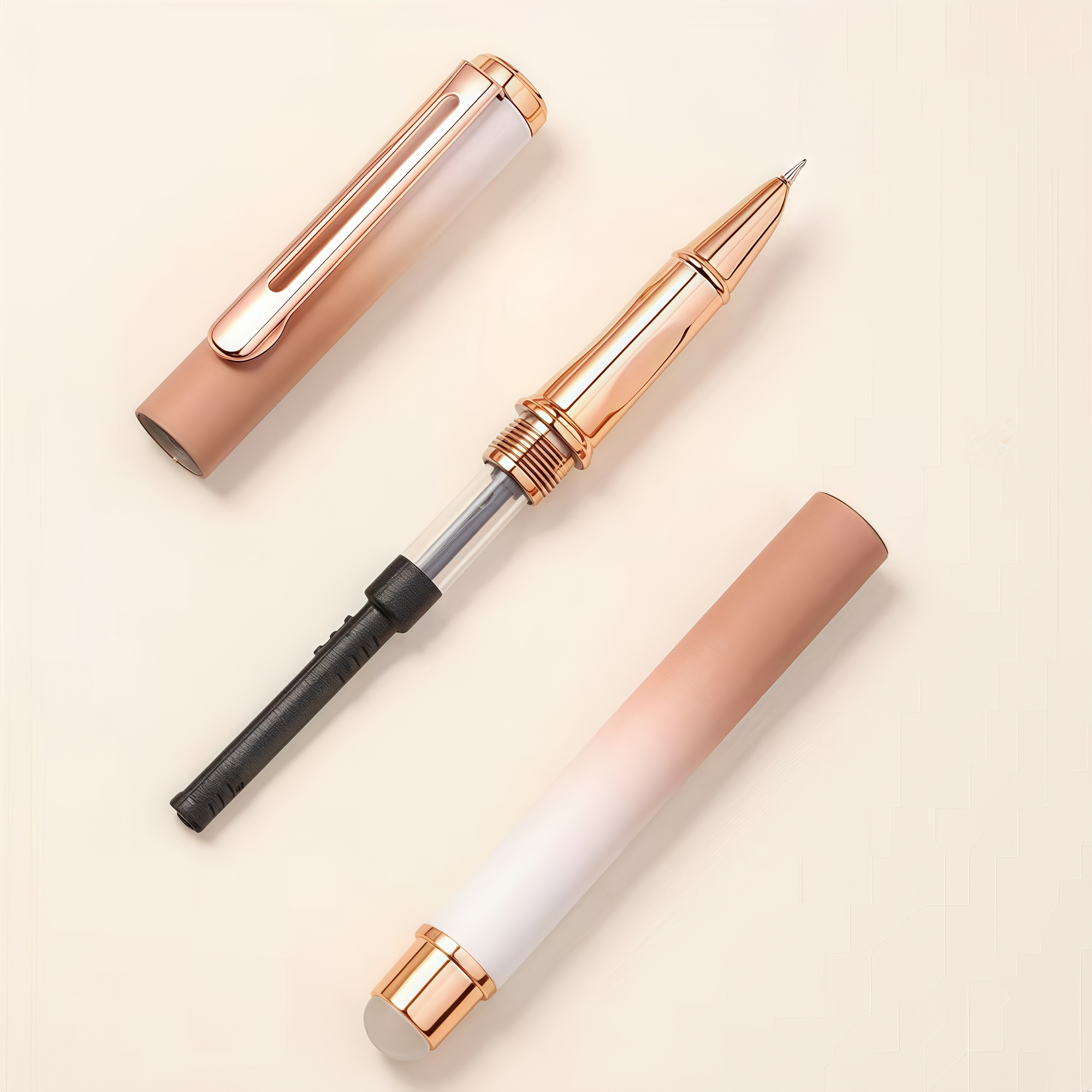 set de 11 piese (1 + 10 cartușe de cerneală ștergătoare) un elegant metalic ștergător, scriere fină, greutate redusă, rezistență îndelungată fără oboseală, foarte potrivit pentru zilnică de caligrafie Detaliile articolului 4