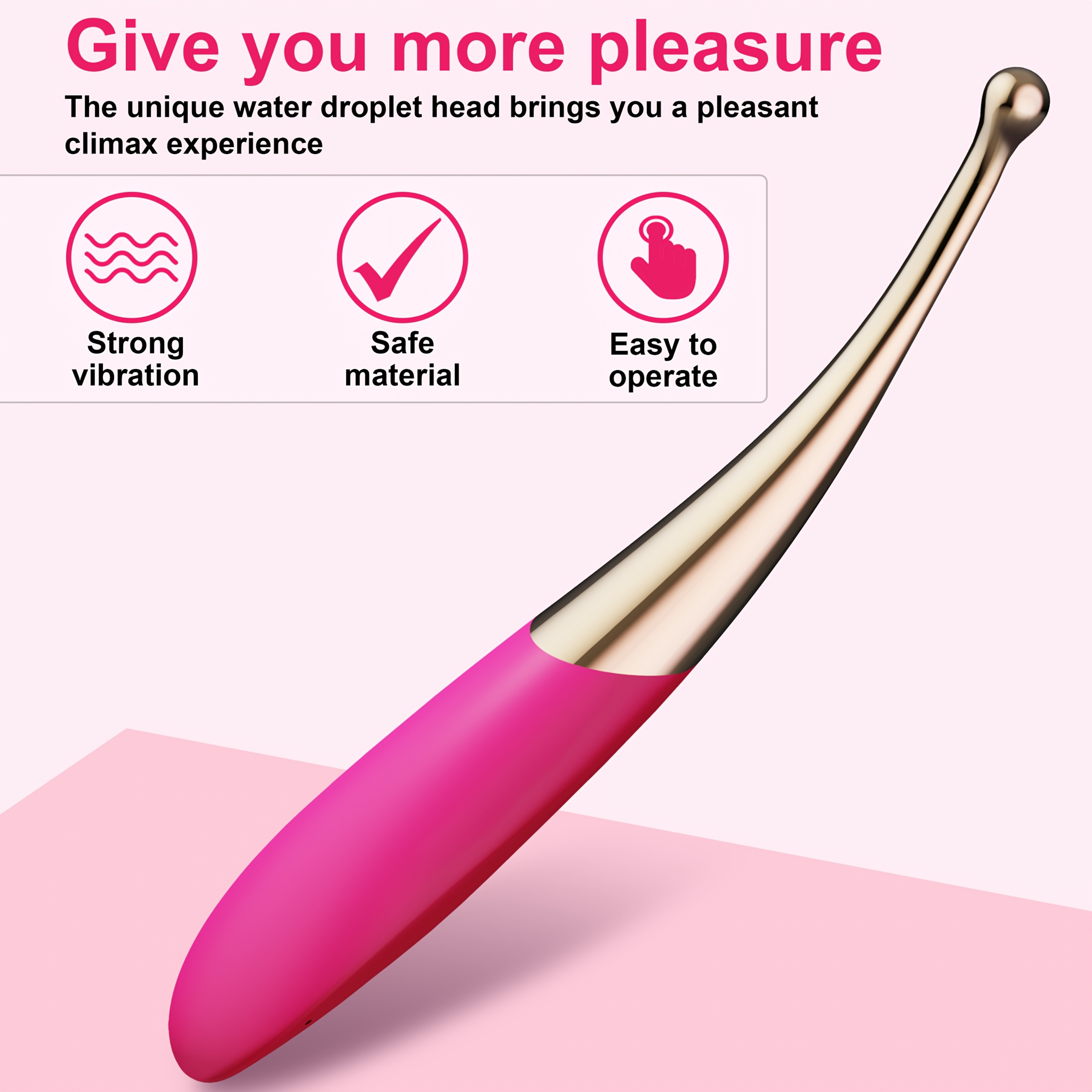 vibrationsstimulator für frauen mit präziser brustwarzenmassage - mini-anal-bullet- , 12 starker vibrationen, leises wiederaufladbares erwachsenenspielzeug Produktdetails 2