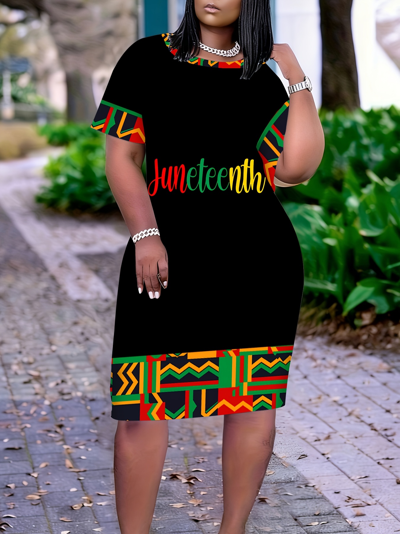 juneteenth dress for women 1865 Off Shoulder Short Unapologetically Black by African Pride size features are Juneteenth Teeshirt Dress