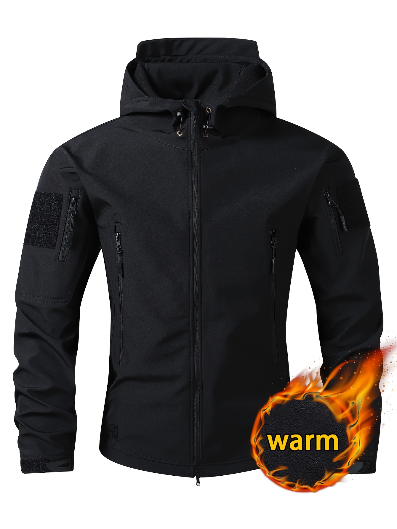 Veste Tactique Camouflage Homme Hiver - Respirante, Coupe-vent, Multiple Poches, Style Militaire