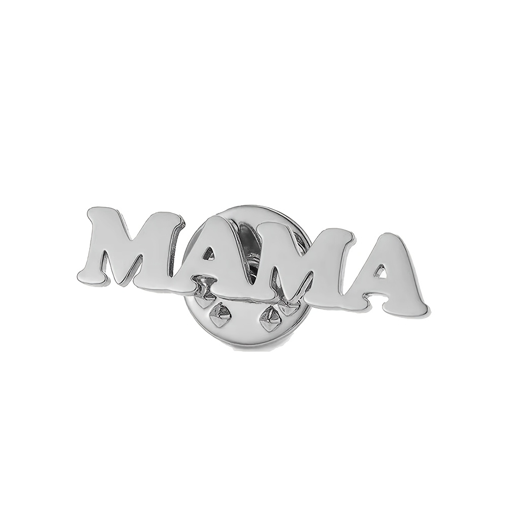 TEMU Custom Minimalist Font Name Brooch, Single Button Personalized Stainless Steel Brooch For Women, Daily Custom Jewelry, Minimalist Accessory For