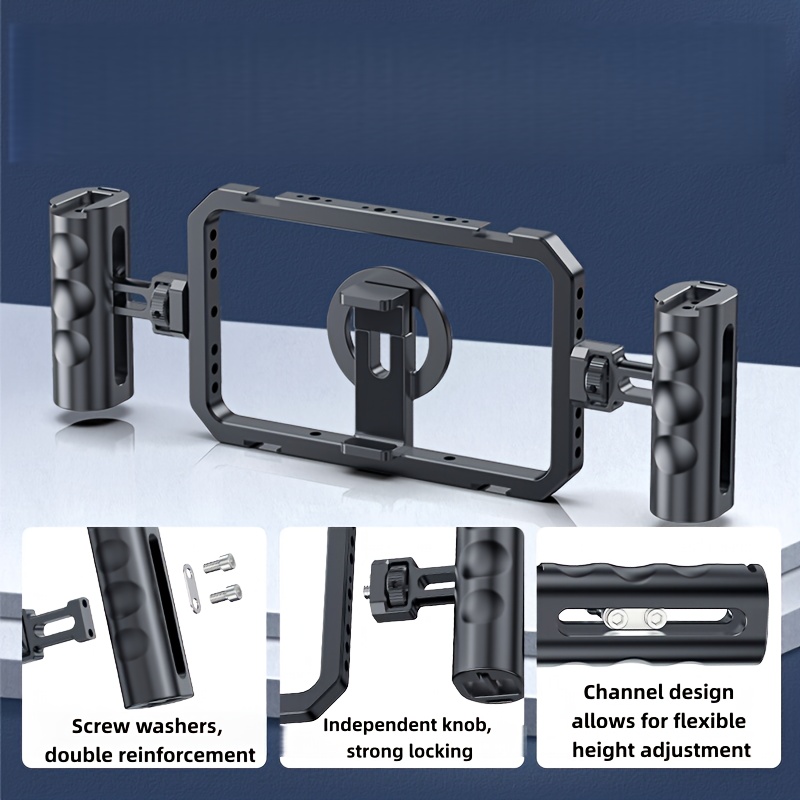 Universal Smartphone Video Rig Set for Vlogging