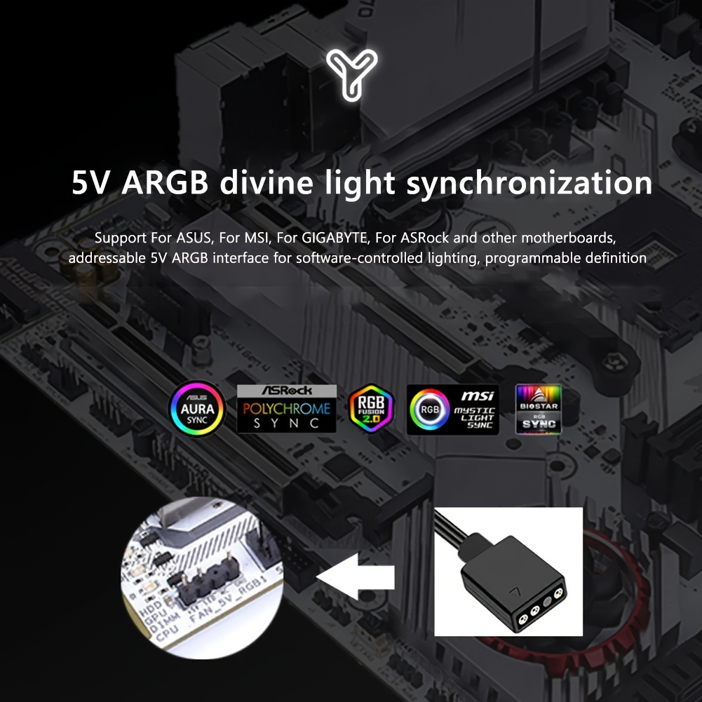 argb aura sync m 2   cooling vest aluminum heatsink for 2280 solid state drives rgb lighting   heat dissipation   for pc builds details 4
