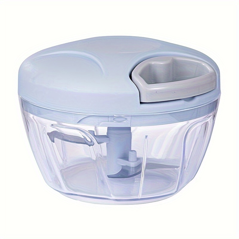 1pc 16.91oz Vegetable Cutter, Food Chopper, Manual Food Chopper, Hand Chopper With Rope, Food For Vegetables, Meat, Onion, Salad
