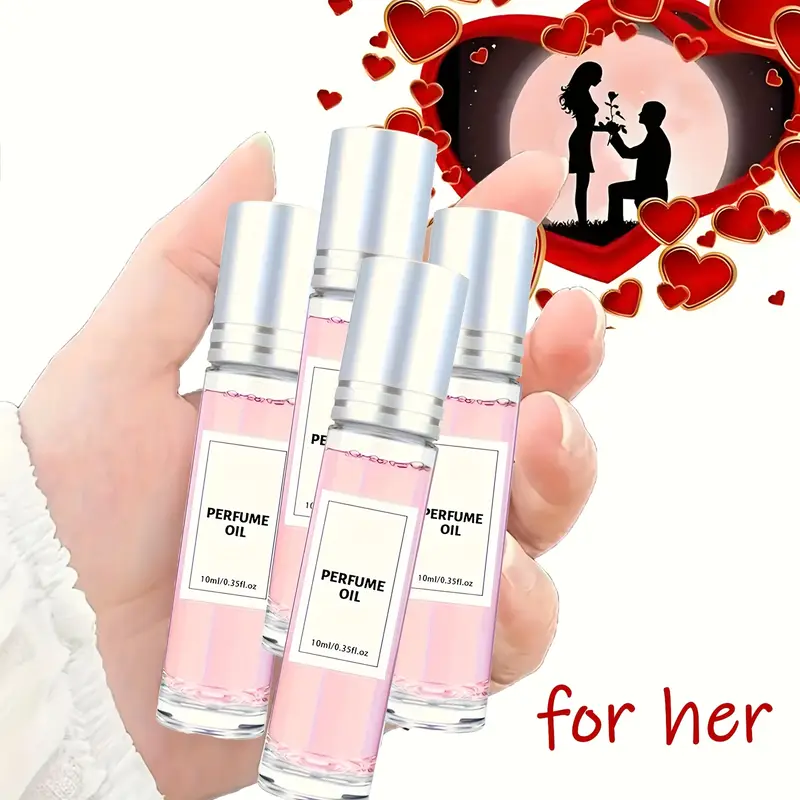 Ladies' Pheromone Perfume Oil Roll-On - Seductive Fragrance for Enhanced Dating & Social Events, Paraben-Free Liquid Formula, Ideal Gift for Women, Travel-Friendly Pure Pheromone Infused Oil, Pheromone Infused Oil | Invigorating Fragrance | Portable Bottle, Pheromone Infused Items details 0