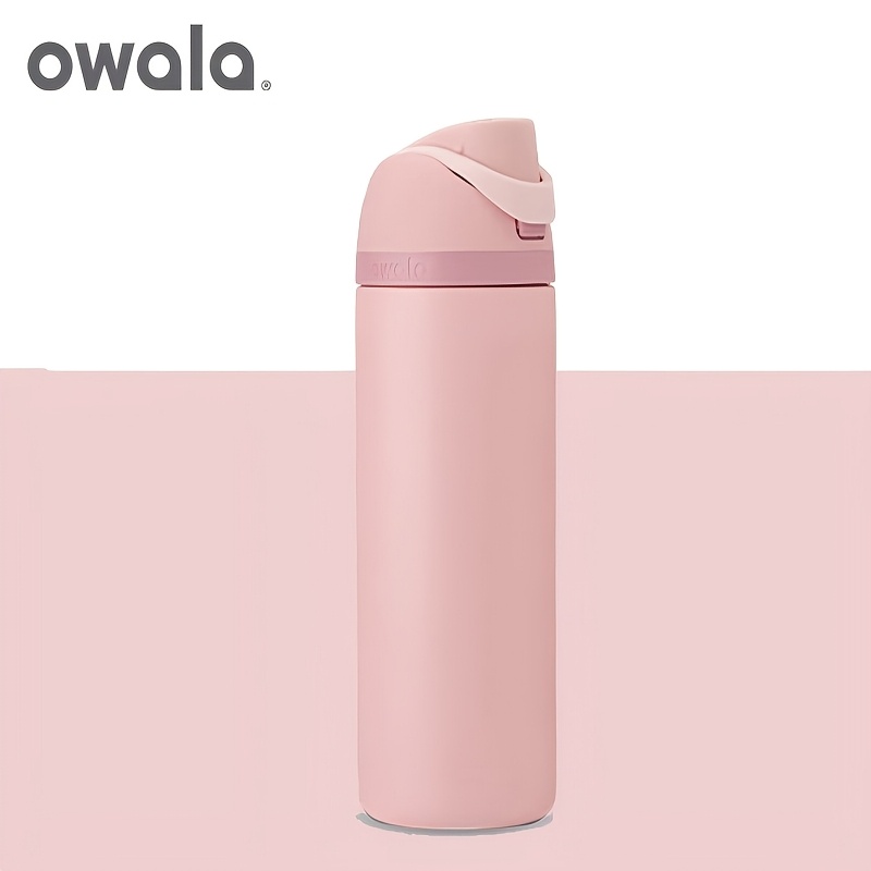   insulated stainless steel straw tumbler dual spout design with straw direct drinking spout leak proof   water bottle 24oz   in multiple colors and styles