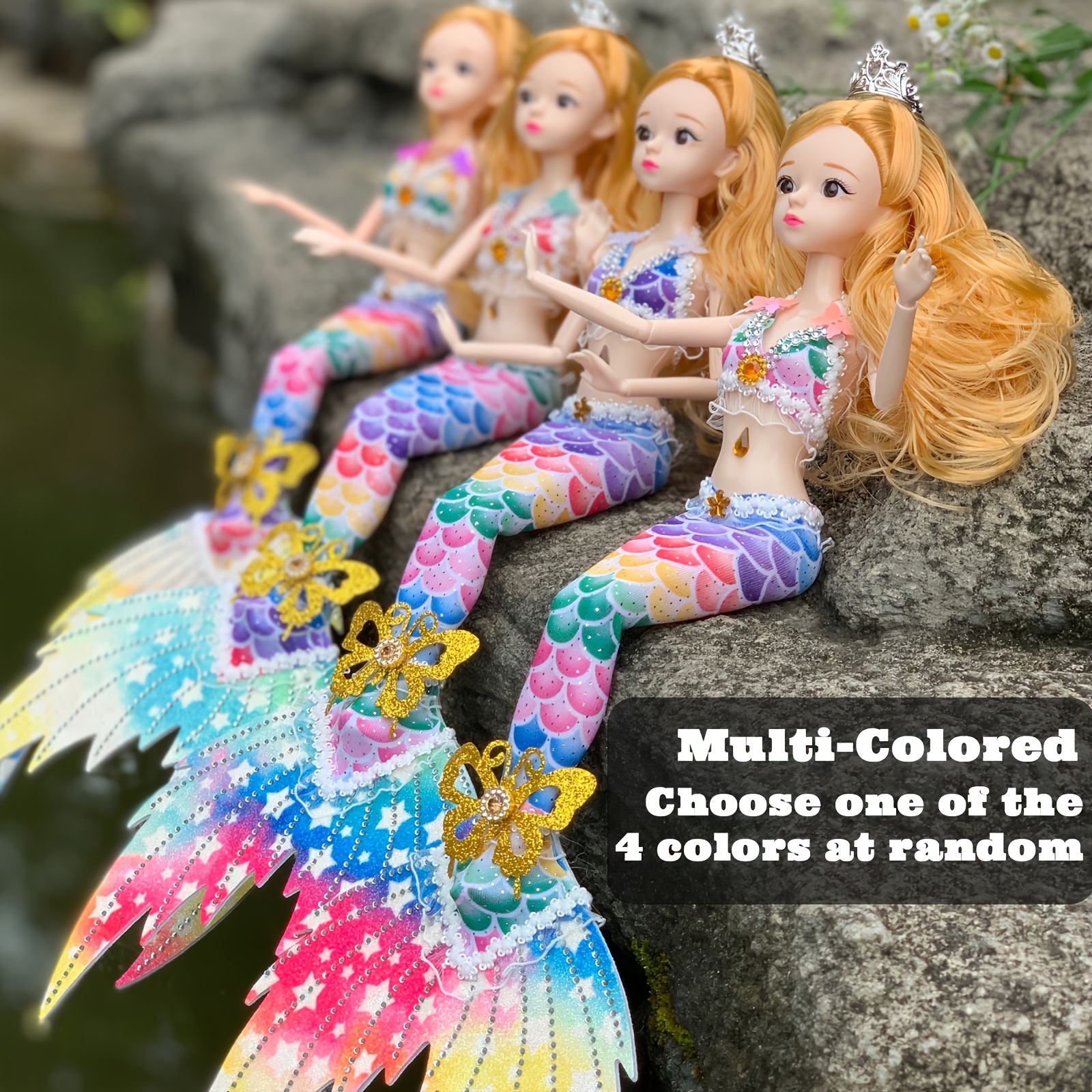 christmas gifts   doll princess mermaid toy set doll gifts Product details 2
