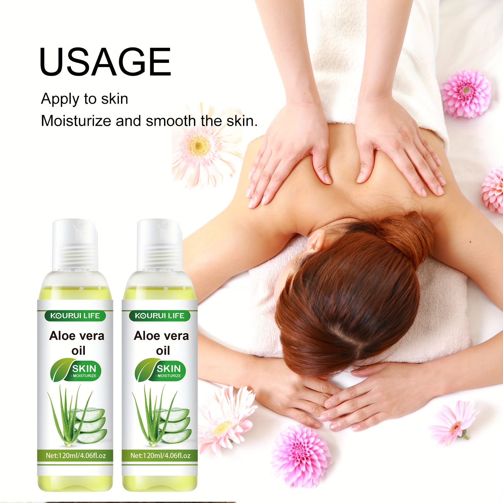 aloe vera essential oil care grade low allergenic - Temu Oman