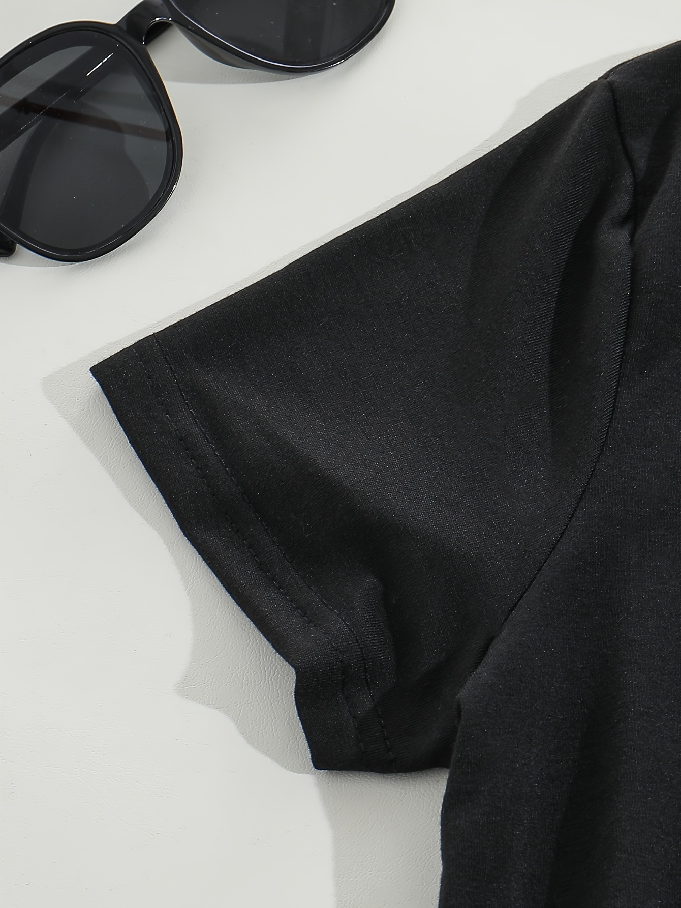 camiseta casual feminina de com glitter Temu Brazil