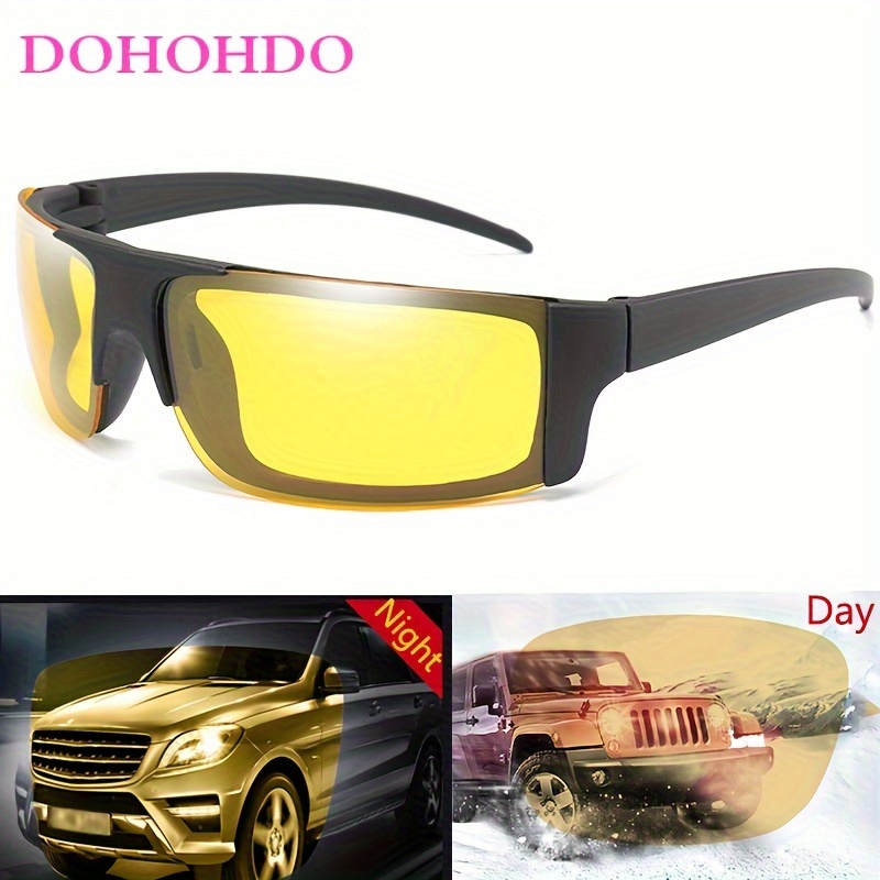Long Keeper Night Driving Glasses for Men Women Anti Glare Night Vision  Glasses with Yellow Lens Ultralight for Driving Fishing Outdoor Sports :  : Sports & Outdoors