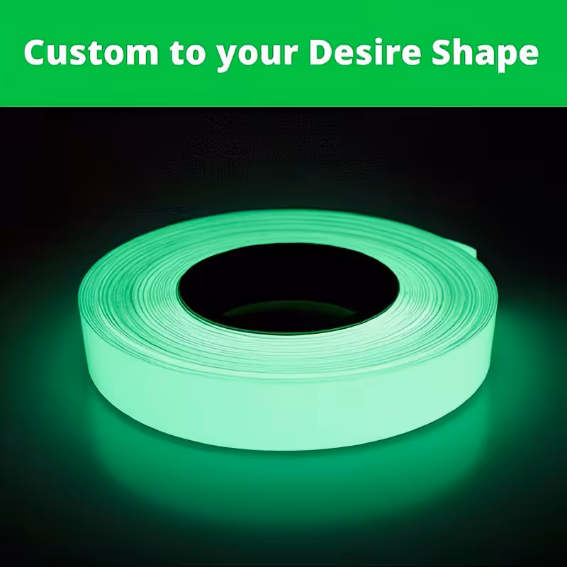 122 05 inch luminous warning reflective tape long lasting fluorescent tape suitable for outdoor sports decoration and home marking Product details 7