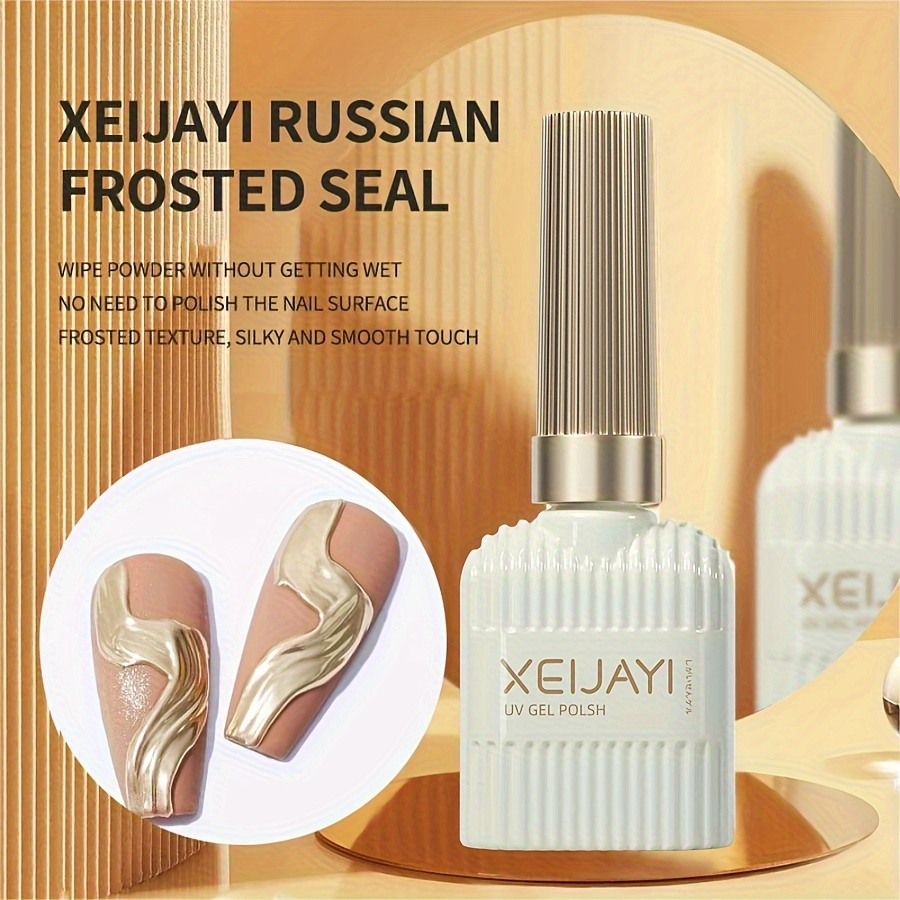 Image of 15ml Matte Coat Gel Polish Seal Design Matte Base Coat Gel Popular Gel