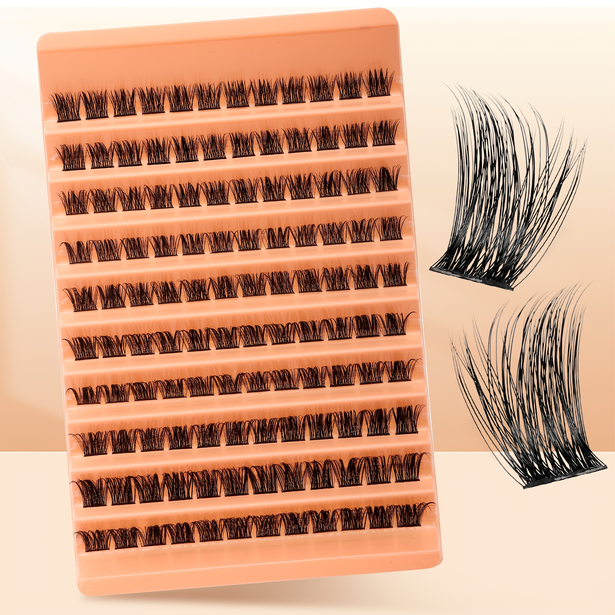 Supernatural Artificial Eyelashes Christmas Makeup 120 Large Volume C Volume Thick Natural False Eyelashes 10-16mm Light Makeup