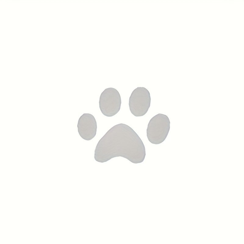 Image of 1m, Fg004 Dog Paw Reflective Sticker, Clothing Bag Packaging Decor Hot Transfer Film, Heat Transfer Reflective Strip