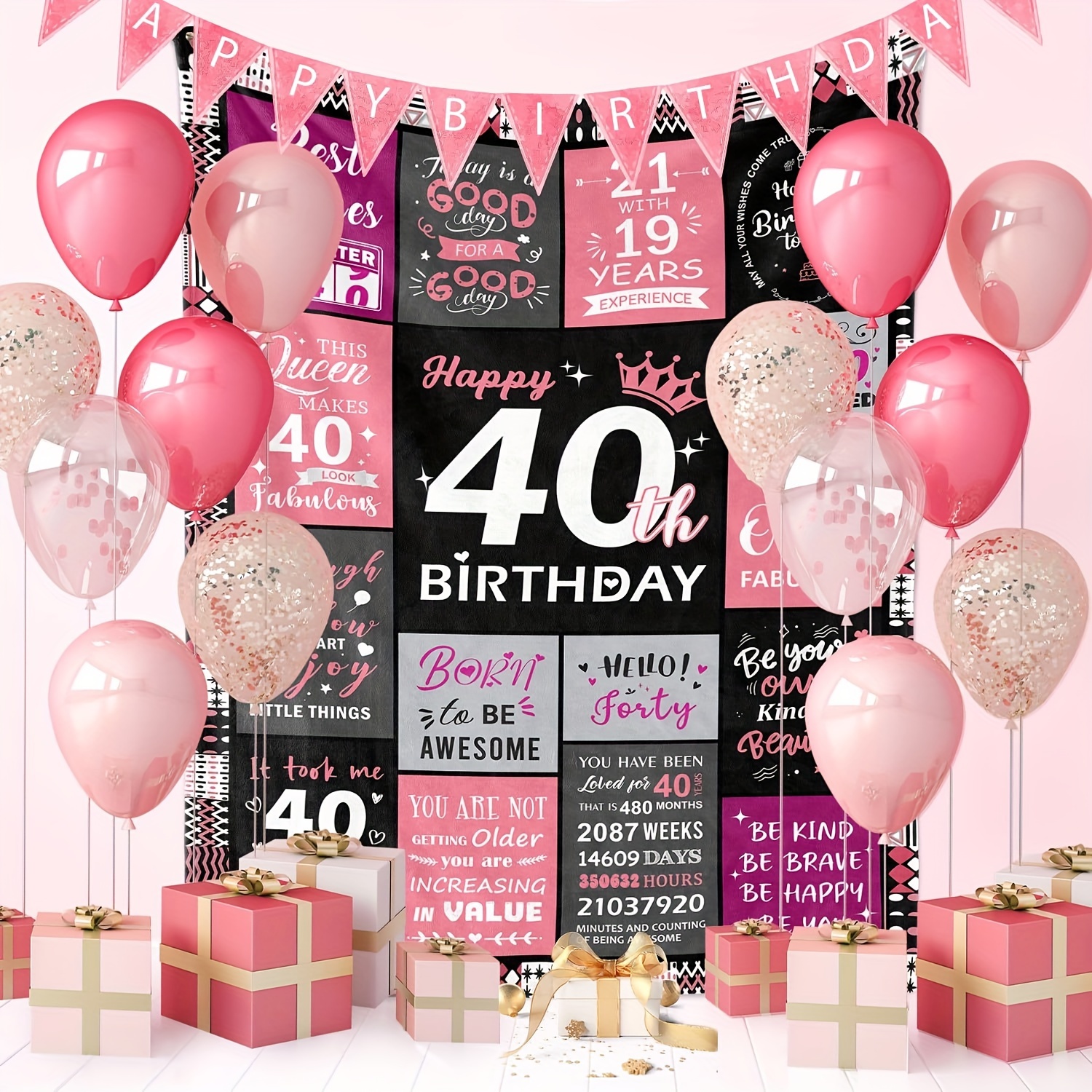 Happy 40th 40th Birthday Present Ideas Female Birthday Party