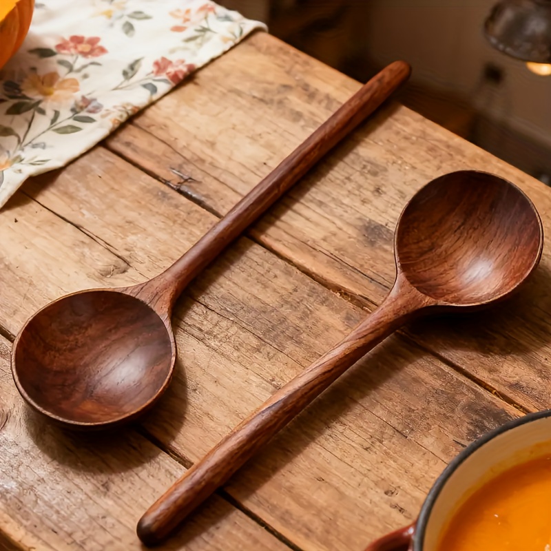 1 stück kreativer holzlöffel große japanische suppenkelle