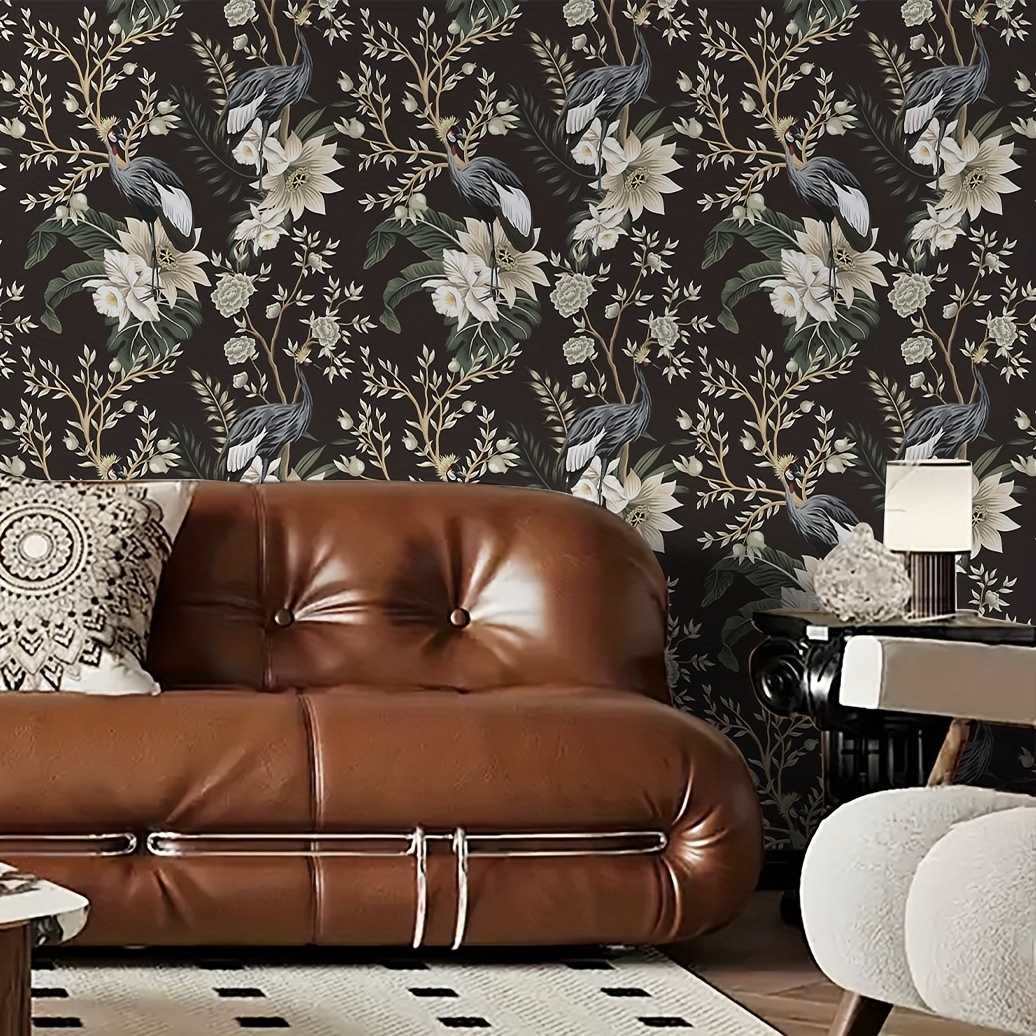 Floral Wallpaper, Vintage & Modern