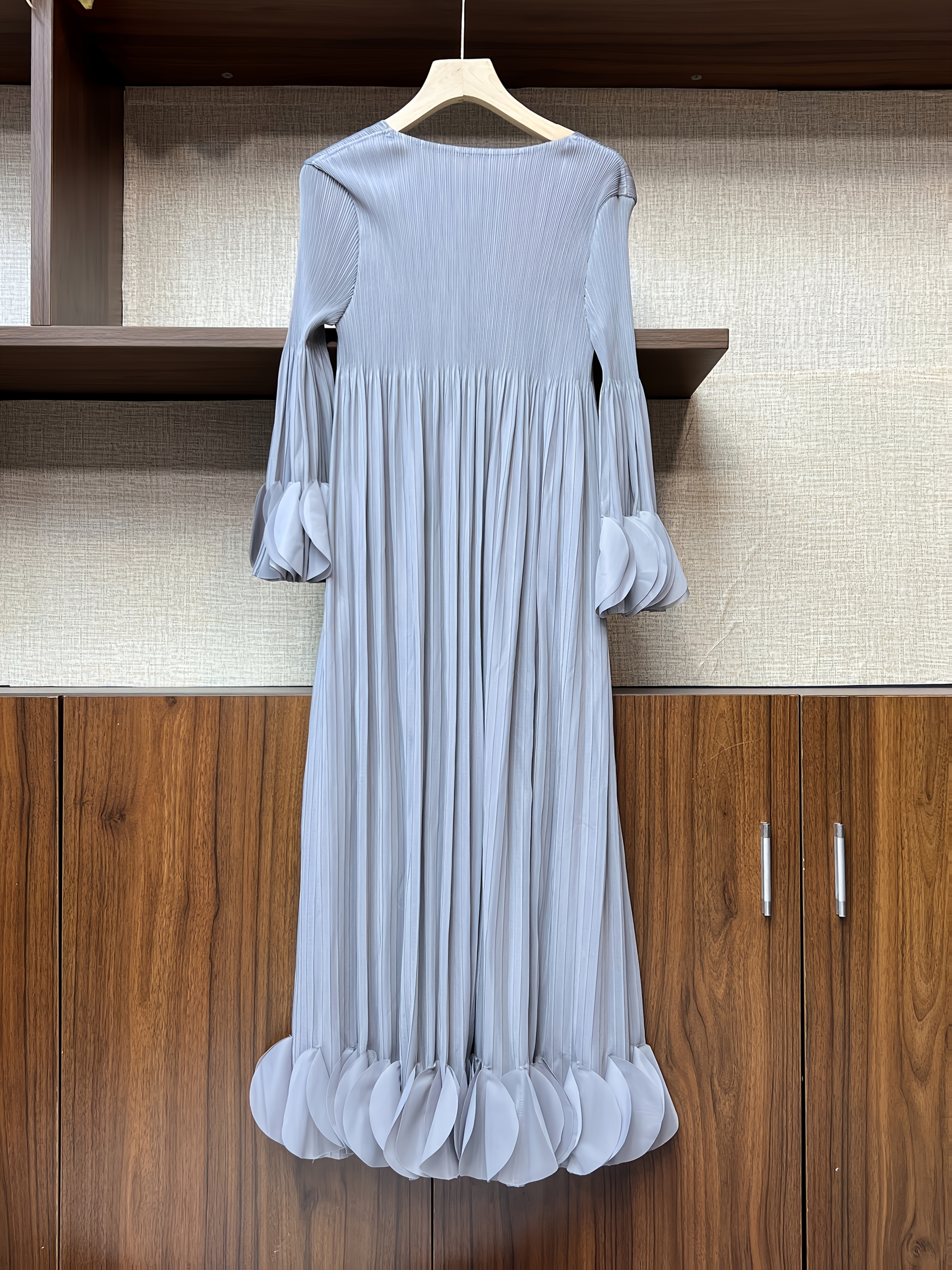 chinese dress ladies Aya Muse Light Blue Mer Maxi Dress