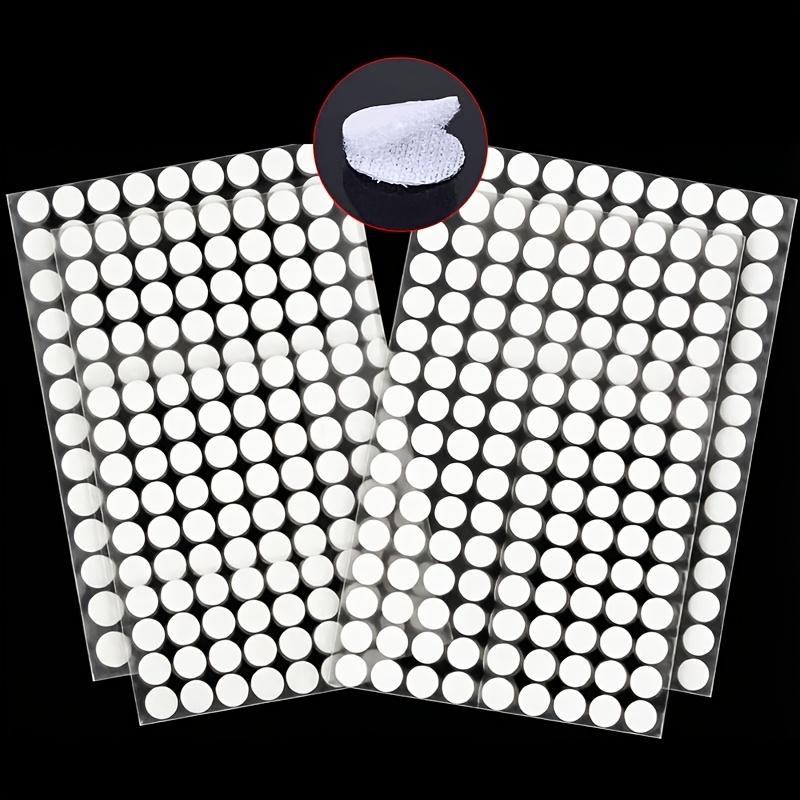 TEMU 410pcs (205 Pairs) Self-adhesive Hook & Loop Dots | Nylon Tape For Home, Office & Classroom Organization | Classroom Supplies, Office