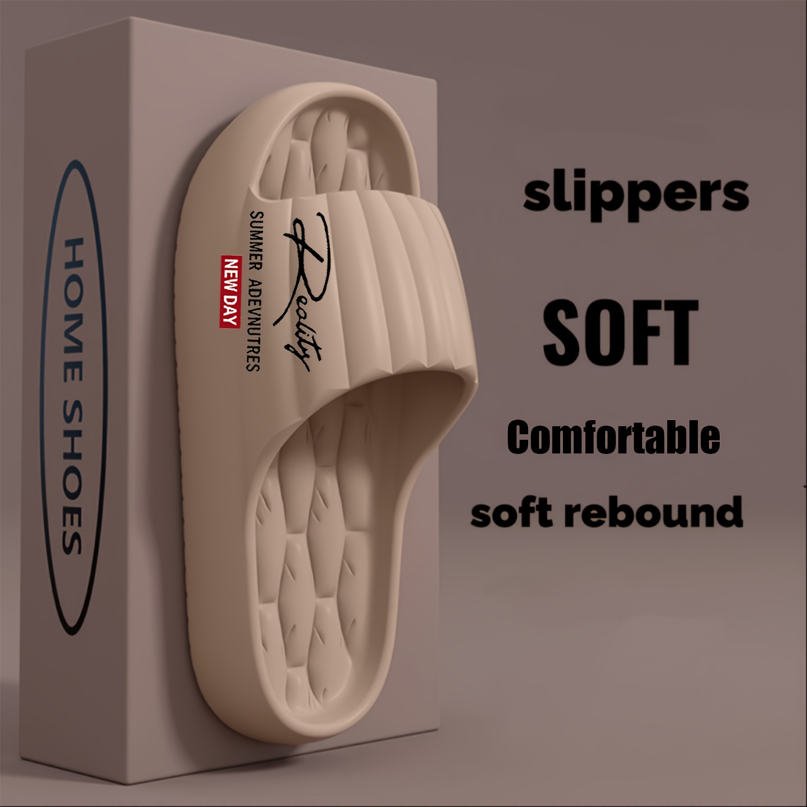 TEMU Sandali Unisex in EVA - Design Minimalista a Righe, Adatti a , Lavabili a , Ideali per Casa e Spiaggia, Scarpe da Spiaggia | Sandali Minimalisti