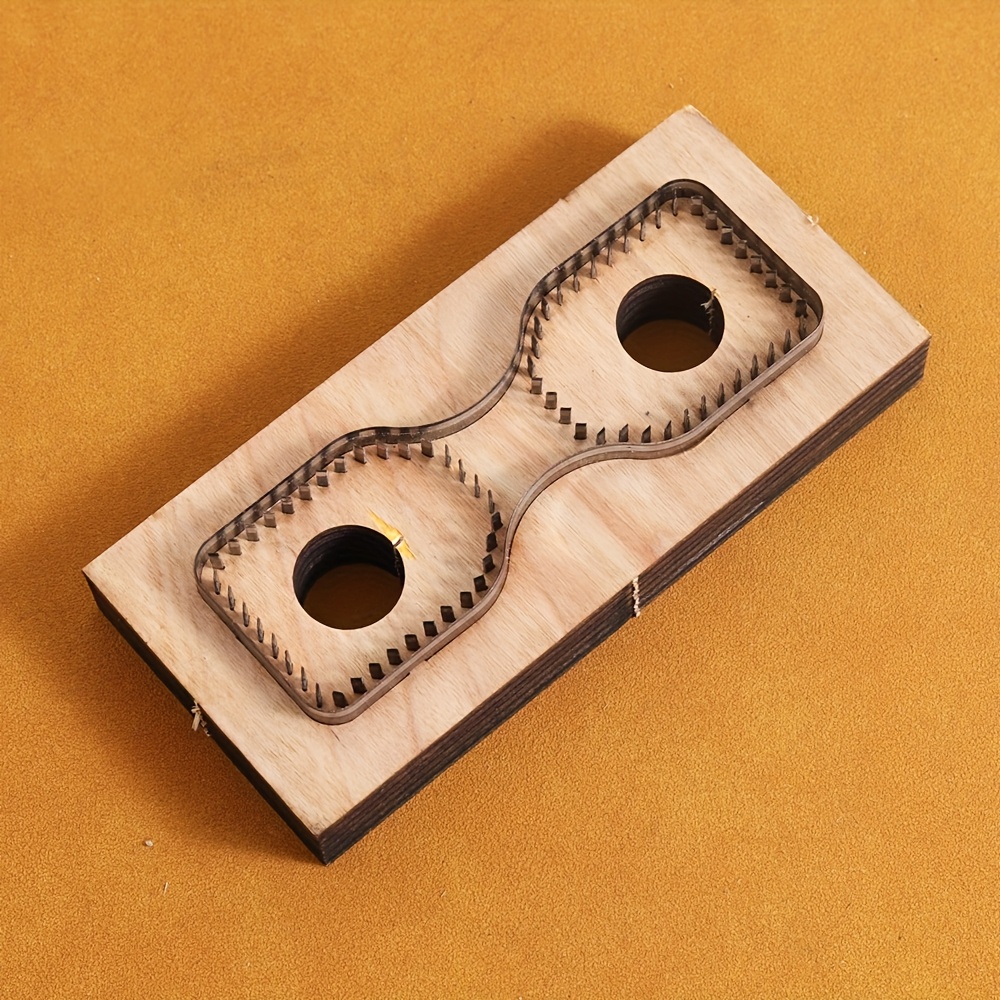 The Hobbyworker Knife Mold, Strap Head Knife Mold, Mold Used For Straps, 2 Types , Diy Handmade Leather Cutting Tool