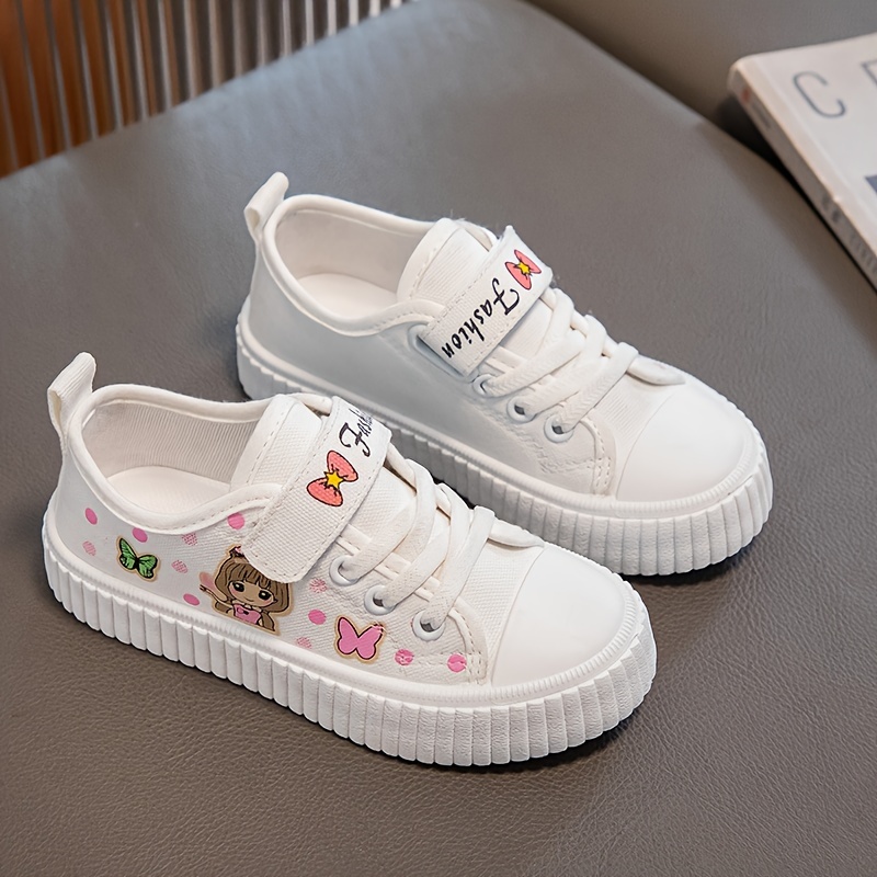 Sports Shoes Cute Girl Gym Shoes Casual Cute Cartoon Low Top